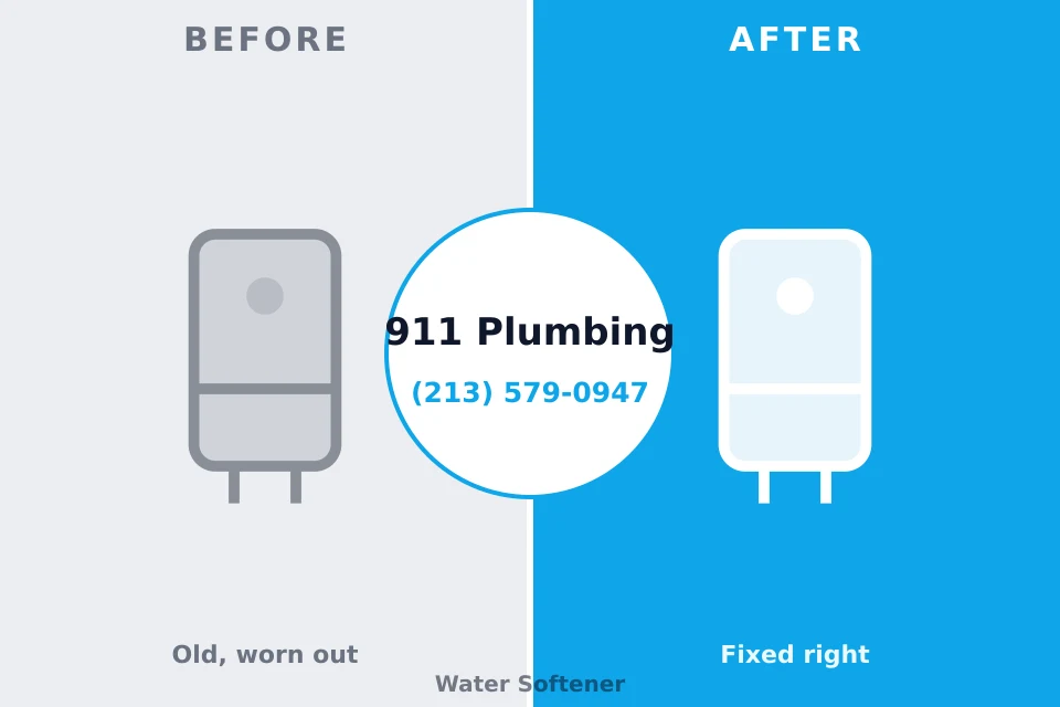 Before and after: plumbing repair Essex Fells, NJ